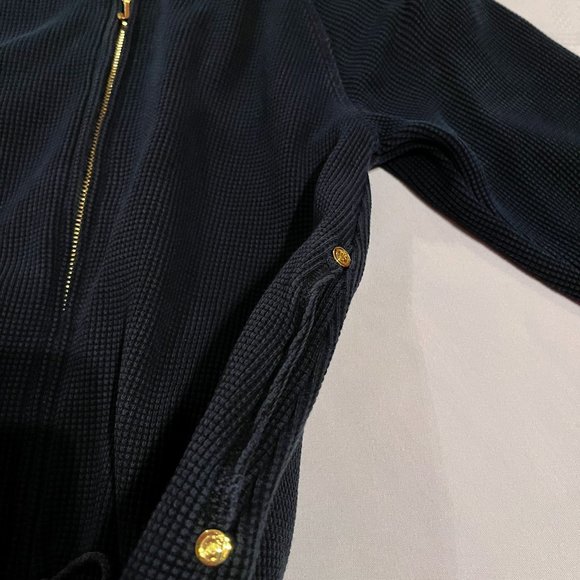 Juicy Couture Navy Hooded Jacket sz S - Picture 11 of 16